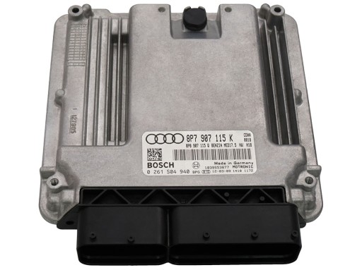 8P7 907 115 K 0 261 S04 940 - КОМПЬЮТЕР AUDI A3 1.8 TFSI 8P7907115K 0261S04940