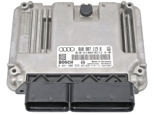 8U0 907 - КОМПЬЮТЕР AUDI A3 2.0 TFSI 8U0907115B 0261S06223