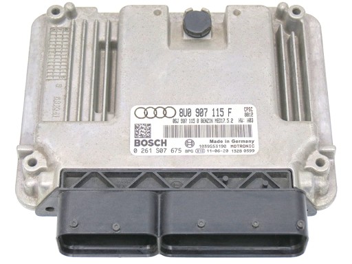 8U0 907 - КОМПЬЮТЕР AUDI A3 2.0 TFSI 8U0907115F 0261S07675