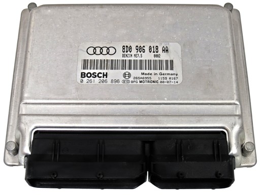 8D0 906 018 AA  0 261 206 896 - КОМПЬЮТЕР AUDI A4 1.8 20V 8D0906018AA 0261206896