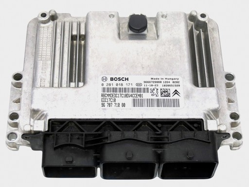 96 787 710 80  0 281 018 171 - КОМП'ЮТЕР CITROEN C4 C5 HDI 9678771080 0281018171