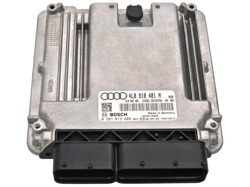 4L0 910 - Эбу компьютера audi q7 3.0 tdi 4l0910401m 0281013689