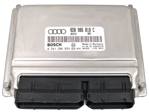 8D0 906 018 C  0 261 206 034 - ЕБУ AUDI TT A6 1.8 8D0906018C 0261206034