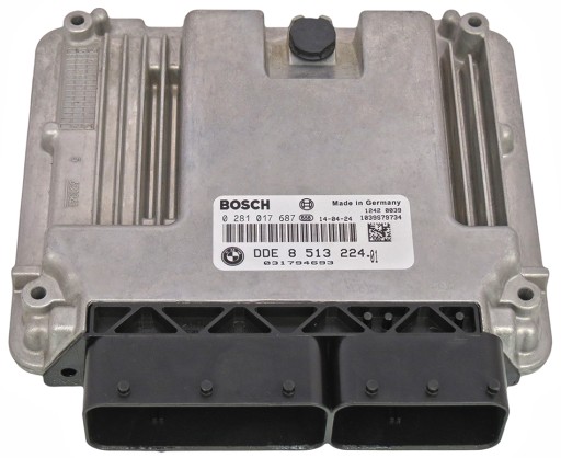 DDE 8 513 224  0 281 017 687 - BMW 2.0 D ECU КОМП'ЮТЕР DDE8513224 0281017687