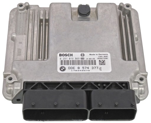 8 574 - КОМП'ЮТЕР BMW 2.0 D ECU DDE8574377 0281019869