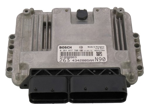 51898963 0281017780 - БЛОК ЭБУ FIAT GRANDE PUNTO 51898963 0281017780