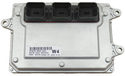 37820-RSA-G01  9Y19-520 182204 CW4 W4 - БЛОК КОМПЬЮТЕРА HONDA CIVIC VIII 1.8 37820-RSA-G01 W4