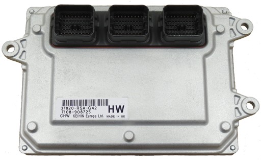 37820-RSA-G42  7108-908725 CHW HW - БЛОК КОМПЬЮТЕРА HONDA CIVIC VIII 1.8 37820-RSA-G42 HW