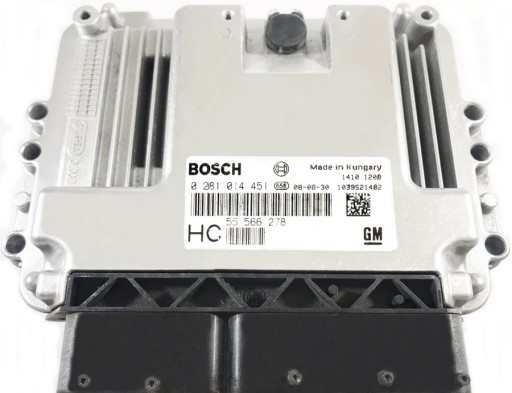 0281014451HC+PIN.1.9 - Компьютер ECU Opel 55566278 028101451 HC +PIN
