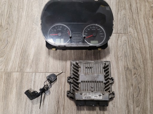 КОМП'ЮТЕР FIESTA MK6 1.4 TDCI 3S61-12A650-LC Лічильник контролер іммо ключ