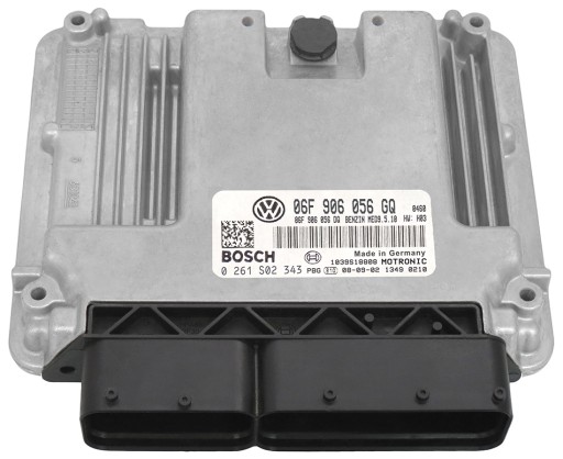 06F 906 - КОМП'ЮТЕР PASSAT B6 2.0 FSI 06F906056GQ 0261S02343