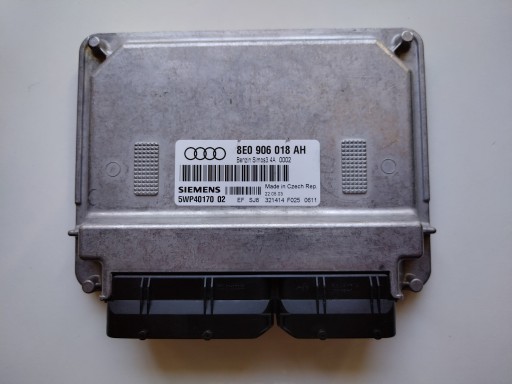 8e0906018ah - ДВИГУННИЙ КОМП'ЮТЕР AUDI A4 B6 B7 1.6 8E0906018AH 5WP40170