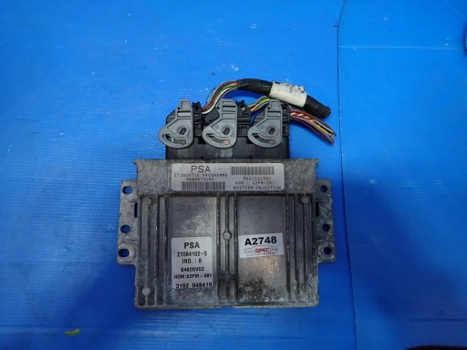 ДВИГАТЕЛЬ КОМПЬЮТЕР PEUGEOT CITROEN 9649673480 9642222380 s2pm-381