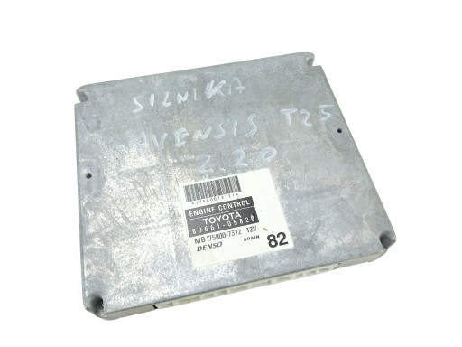 89661-05820 - ДВИГУННИЙ КОМП'ЮТЕР TOYOTA AVENSIS T25 2.2 D-CAT 89661-05820