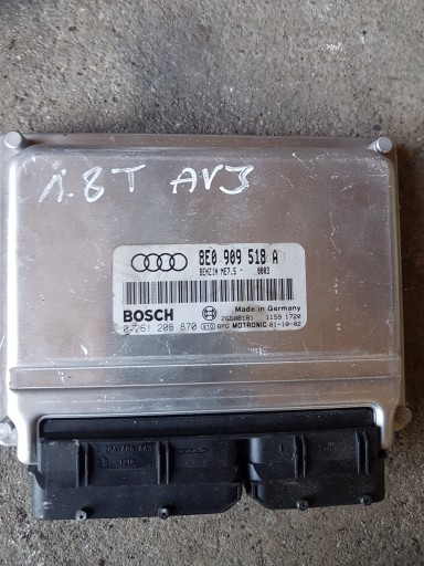 8E0909518A - КОМП'ЮТЕР КОНТРОЛЕР ДВИГУНА AUDI A4 B6 8E0909518A