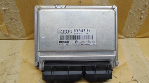 8E0909518M 0261207778 - КОМП'ЮТЕР БЛОК КЕРУВАННЯ ДВИГУНОМ AUDI A4 B6 1.8T 8E0909518M 0261207778