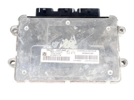 9666257580 9655883280 - КОМП'ЮТЕР КЕРУВАННЯ ДВИГУНОМ PEUGEOT 206 206+ 1.4 8V 215866741B 9666257580