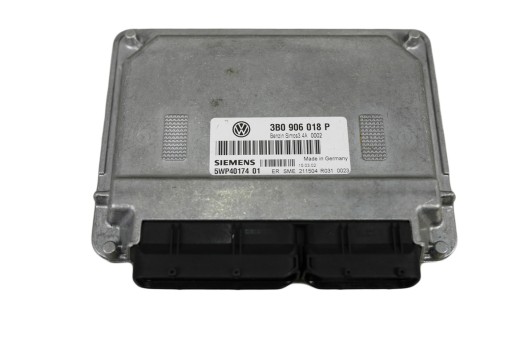 3B0906018P - КОМПЬЮТЕРНЫЙ КОНТРОЛЛЕР ДВИГАТЕЛЯ VW PASSAT B5 LIFT 1.6 B