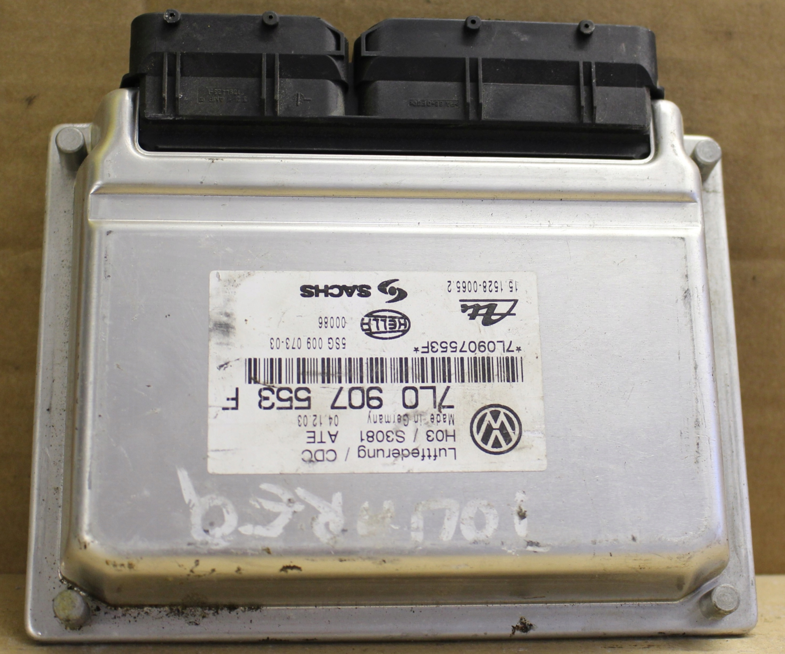 КОМП'ЮТЕР, КОНТРОЛЕР ПІДВІСКИ 7L0907553F TOUAREG