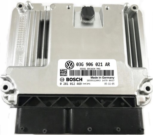 03G906021AR 0281012469 - КОМПЬЮТЕР VW 1.9 BLS 03G906021AR 0281012469 IMMO OF