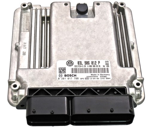 03L 906 - Компьютер vwcrafter 2.0 tdi 03l906012p 0281017788