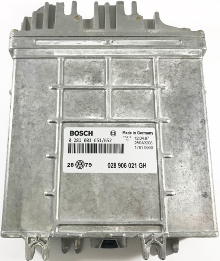 0281001651/652 - КОМП'ЮТЕР VW GOLF 1.9 0281001651/652 028906021GH