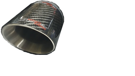 ГЛУШИТЕЛЬ УГЛЕРОДНЫЙ ЗВУК 100 ММ ПРАВЫЙ MUSTANG