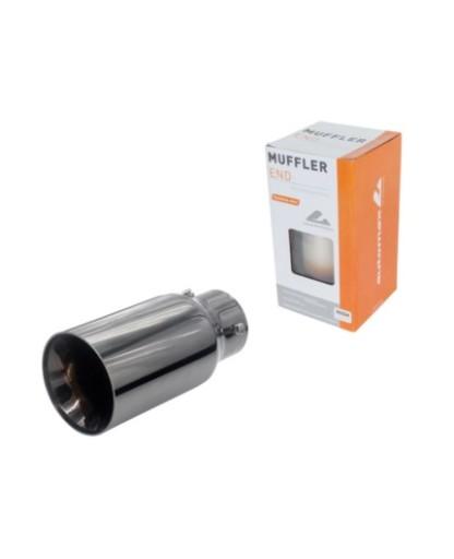 Наконечник глушителя выхлопных газов хром в сборе 35-60 мм