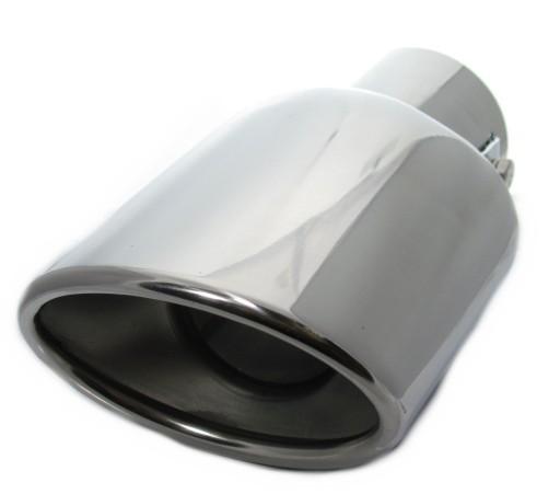 Наконечник глушителя из нержавеющей стали овальный эллипс 53 мм