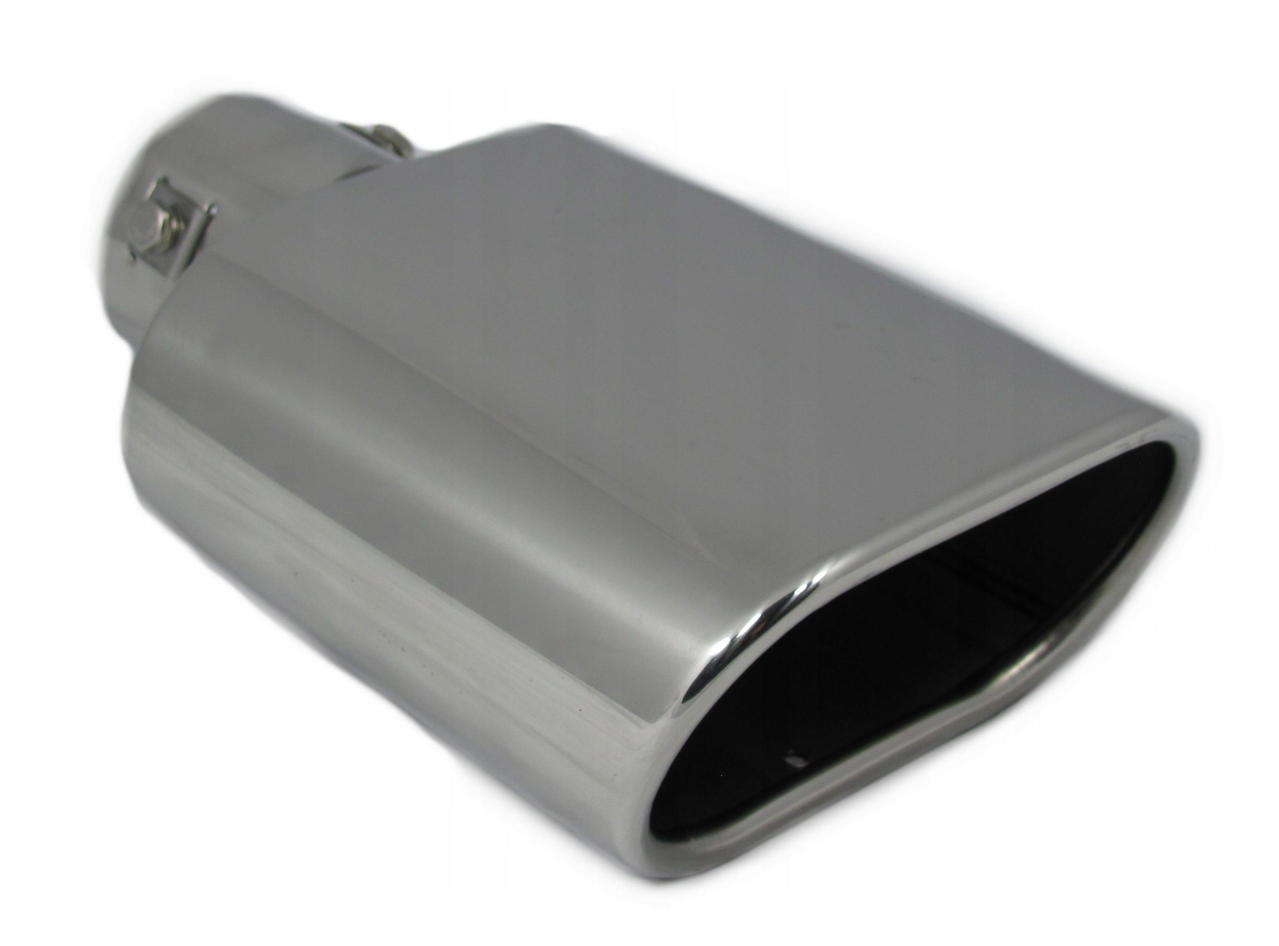 Наконечник глушника вихлопної труби плоский овальний 35-55 мм