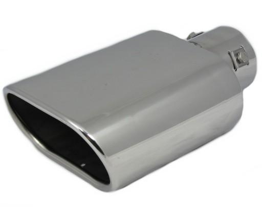 Наконечник глушника вихлопної труби плоский овальний