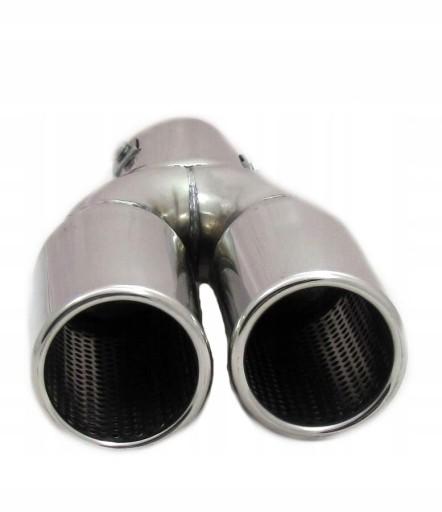 Наконечник глушника вихлопної труби подвійний