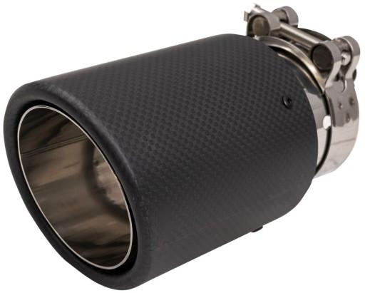 Выхлопной наконечник карбон 64-67 мм VW PASSAT B8