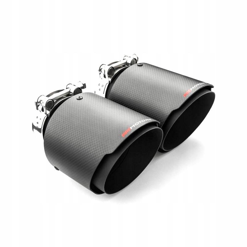 НАКОНЕЧНИК ВИХЛОПНОЇ ТРУБИ RM 114MM / 63MM CARBON