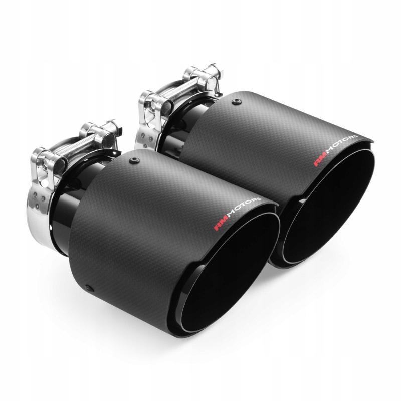 НАКОНЕЧНИК ВИХЛОПНОЇ ТРУБИ RM 114MM / 76MM CARBON
