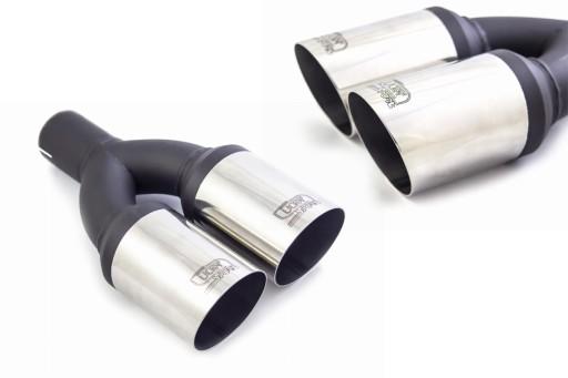 Наконечник глушника ULTER 2x80 мм фітинг 50 мм