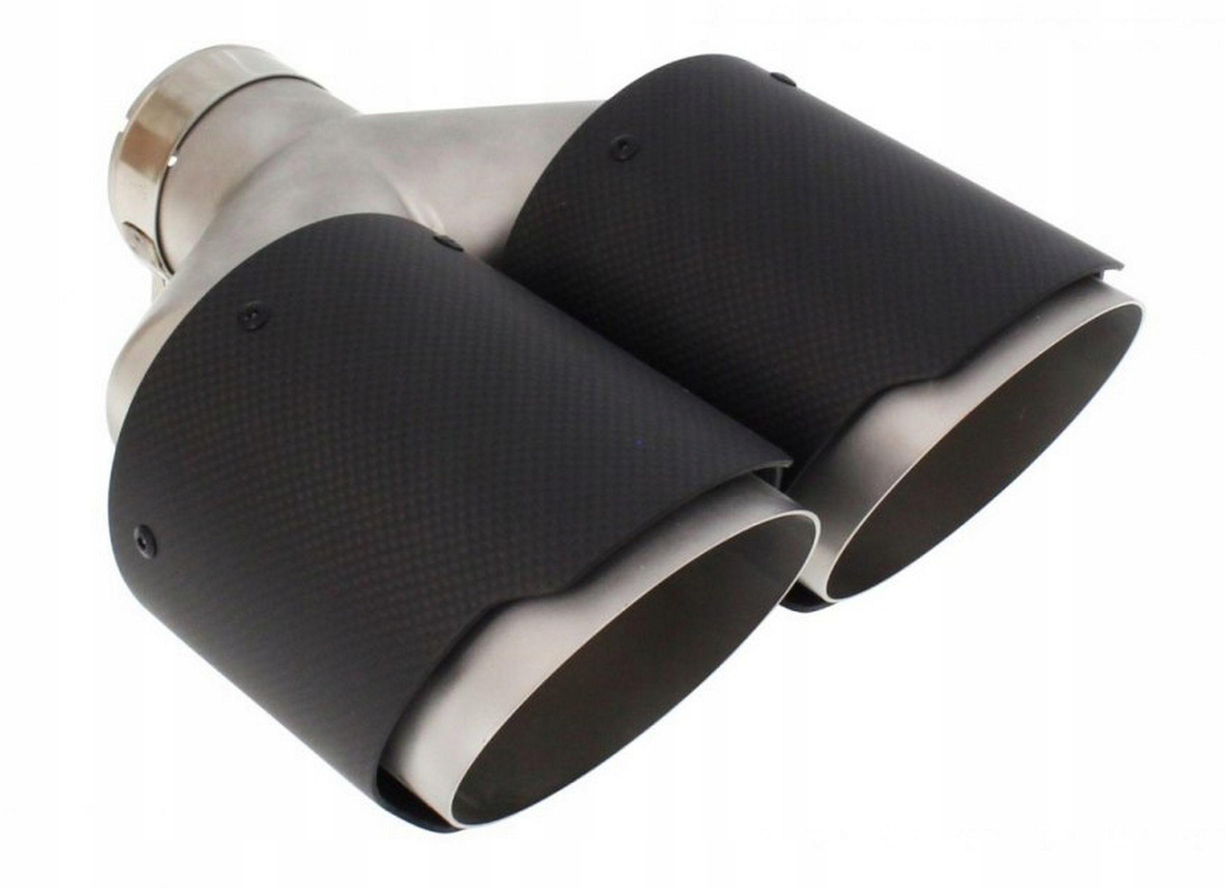 Глушитель наконечник 2X114 мм фитинг 63 углерода