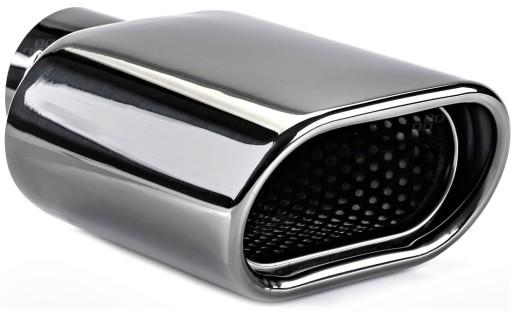 НАКОНЕЧНИК ГЛУШНИКА ГРАФІТ ХРОМ