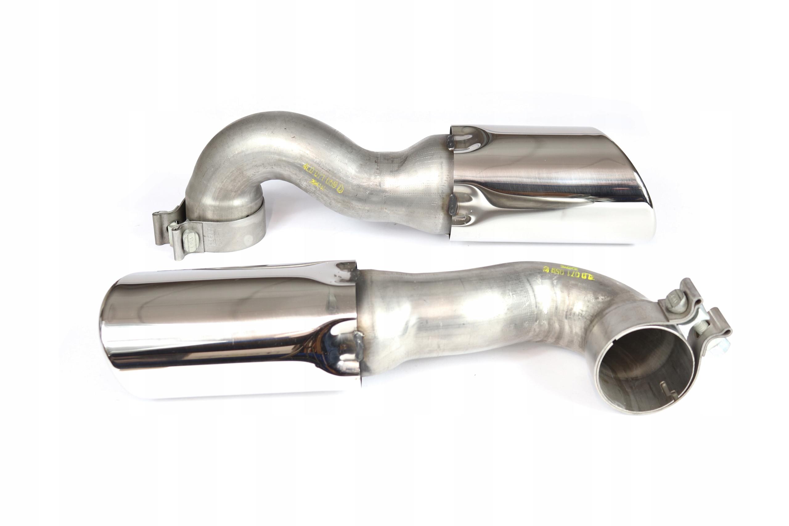 Наконечники для выхлопной трубы хром AUDI Q7