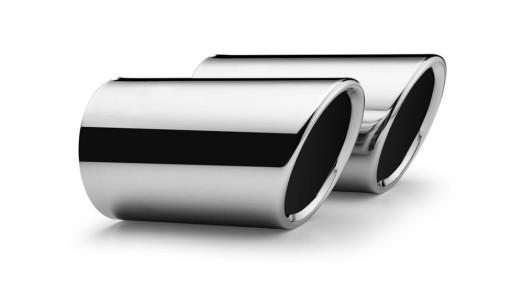 Выхлопные трубы заканчивается хром Eos Гольф Tiguan Touran