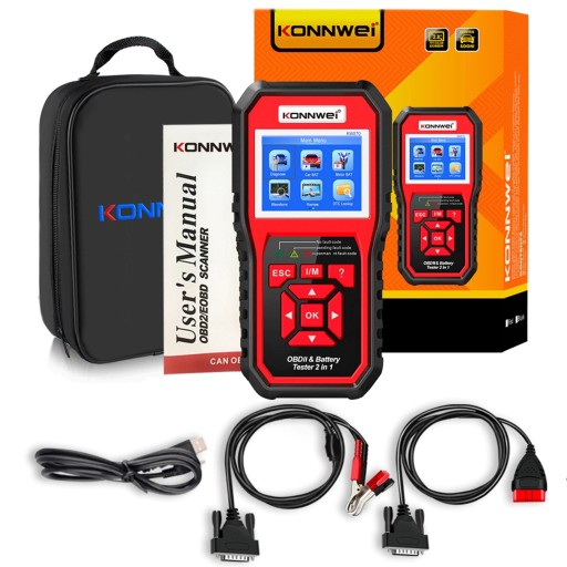 KONNWEI KW870 OBDII АКУМУЛЯТОР ТЕСТЕР