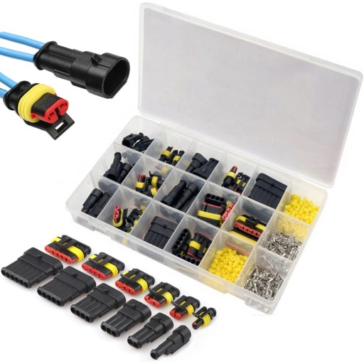 V09109 - КУБ ГЕРМЕТИЧНЫЙ АВТОМОБИЛЬНЫЙ РАЗЪЕМ КОМПЛЕКТ 424EL