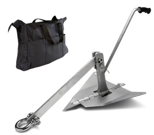 СКЛАДНАЯ ВНЕДОРОЖНАЯ СЦЕПКА С ТЯГОВЫМ ЯКОРЕМ, ОЦИНКОВАННАЯ ДЛЯ ВНЕДОРОЖНИКА 4X4