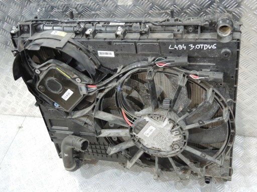 CPLA19E839AE CPLA8D010AA, - Комплект радиатора range rover sport l494 3.0tdv6 2014 г.