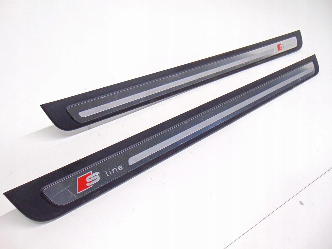 Комплект бічних спідниць AUDI A5 S-LINE CABRIO 08-12R