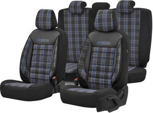 АВТОМОБІЛЬНІ ЧЕХЛИКИ KPL З ОБбивної тканини OTOM GTI SPORT