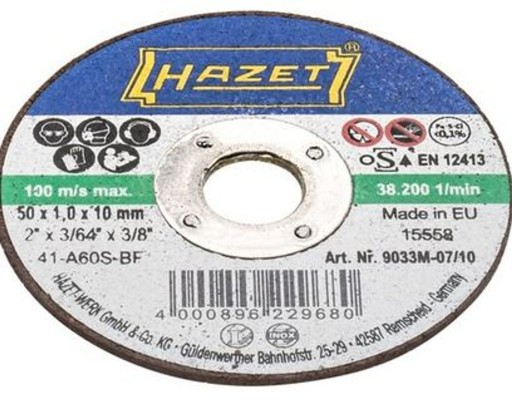 КПЛ.ШЛІФУВАЛЬНИЙ ДИСК 9033M-7 HAZET