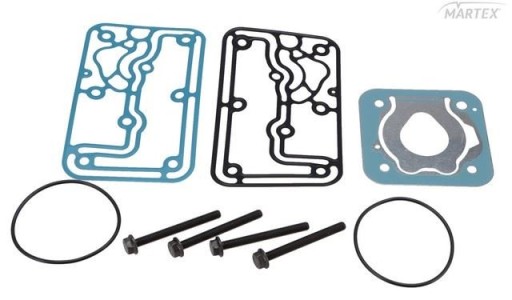 4123529232 - КОМПЛЕКТ УПЛОТНЕНИЙ + ОПОРНЫЙ СОЕДИНИТЕЛЬ MB AXOR С ВСАСЫВАЮЩЕЙ ПЛАСТИНКОЙ WABCO 4123529232