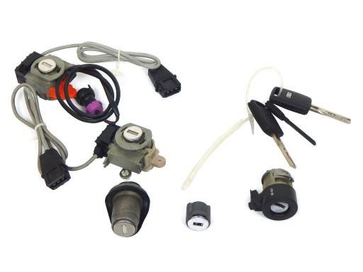 КОМПЛ. Замков вставок с ключами AUDI A3 8L0800375G