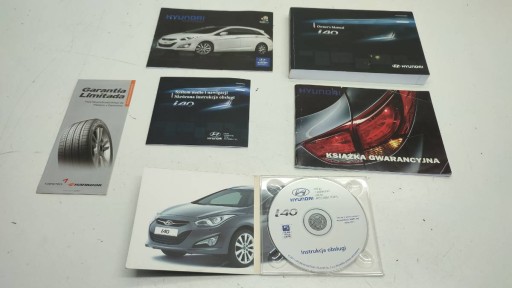 КНИГА РУКОВОДСТВА HYUNDAI I40 COMBI НА ПОЛЬСКОМ ЯЗЫКЕ